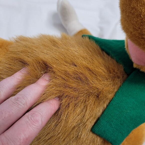 VINTAGE 90s Rocky & Bullwinkle large stuffed animal plush holiday Christmas - Picture 8 of 8